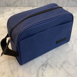 ✅ BEN SHERMAN Toiletry Travel Bag Blue Zip Up Brand New Traveller Bags Case Navy